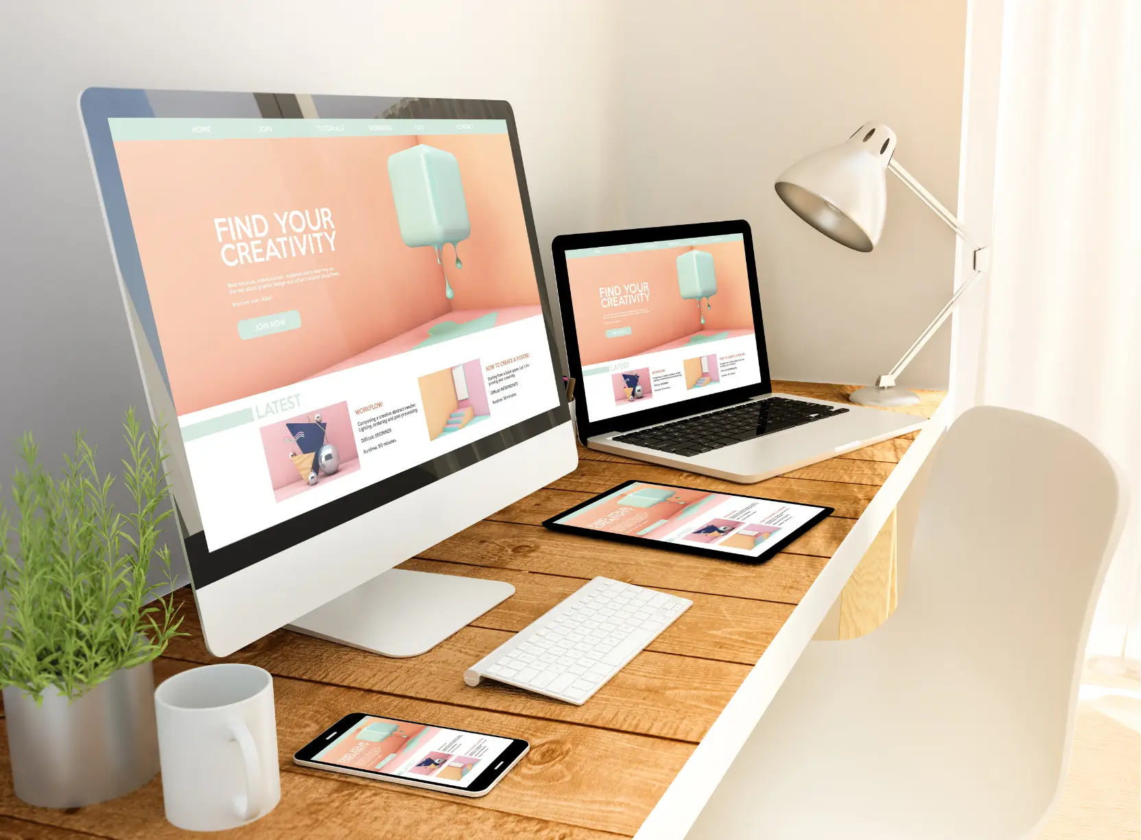 Nowoczesna strona internetowa oparta na darmowym szablonie WordPress Astra Blocksy lub Kadence